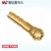 크레토스 용단기 조정기부품 호스닛플공용 - 10EA