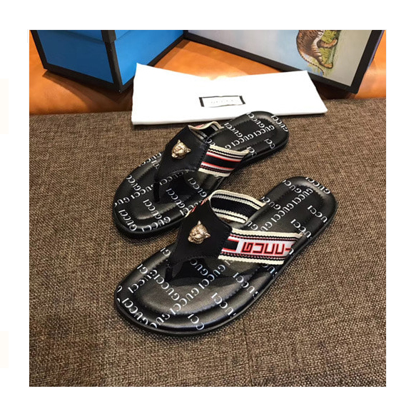 18SS 구찌 쪼리 블랙