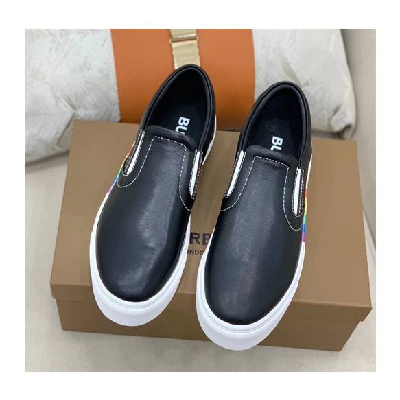 버버리 Bio-based Sole Leather 슬립온 스니커즈