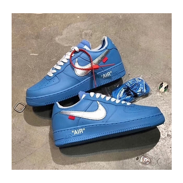 나이키 에어포스1 LOW X 오프 화이트 MAC 유니버시티 블루 CI1173-400 [1:1퀄리티]