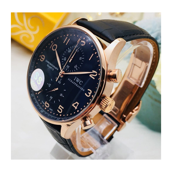 IWC 포르투기스 크로노그래프 블랙 스페셜 에디션 41mm