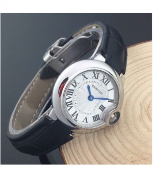 까르띠에 발롱블루 가죽 28mm watchW6920085 17310715