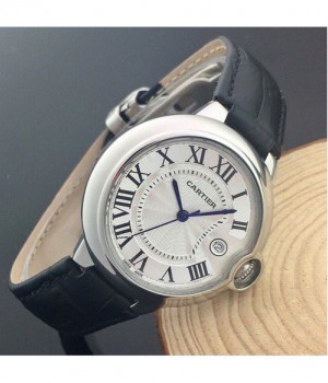 까르띠에 발롱블루 가죽 36mm watchW6920085 17310715