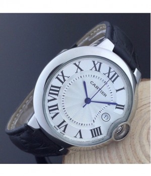 까르띠에 발롱블루 가죽 42mm watchW6920085 17310715