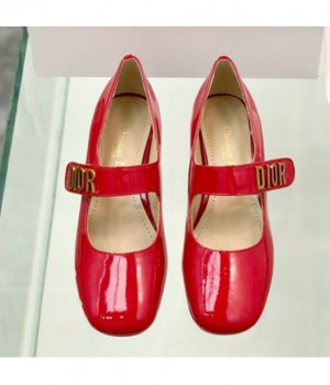 Dior 디올 2021 여성용 미드힐,Size(225-250),DIOS0311,레드