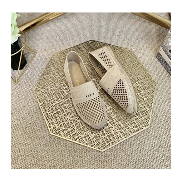 Dior 디올 2021 여성용 임브로이더리 로퍼,Size(225-250),DIOS0318,베이지