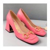 Gucci 구찌 2021 여성용 레더 하이힐,Size(225-250),GUCS1404,핑크