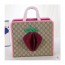 Gucci 구찌 2021 GG 스타 스페이스 펑크 키즈 토트백,28cm,GUB1254,베이지