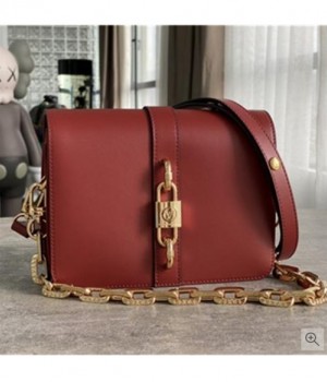 Louis Vuitton 루이비통 2021 여성용 레더 숄더백,22cm,LOUB2280,레드 2색