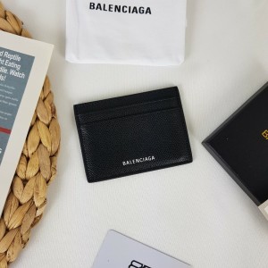 20ss BALENCIAGA 발렌시아가 로고 페블래더 카드지갑 [당일배송]