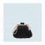 MIUMIU 미우미우 벨 나파 가죽 미니백 black